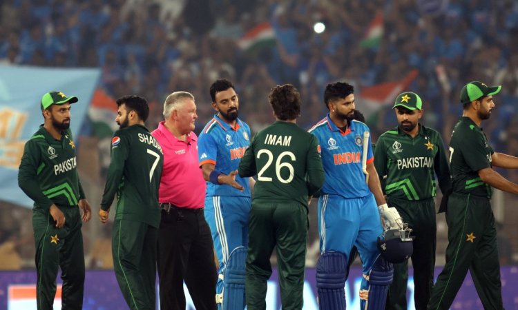 Ahmedabad : ICC Cricket World Cup Match Between India And Pakistan (Second Innings)  