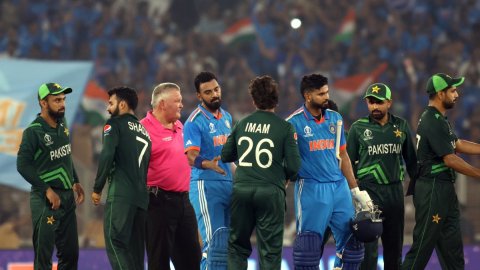 Ahmedabad : ICC Cricket World Cup Match Between India And Pakistan (Second Innings)  