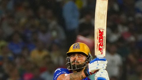 Ahmedabad: IPL match between Rajasthan Royals and Royal Challengers Bengaluru