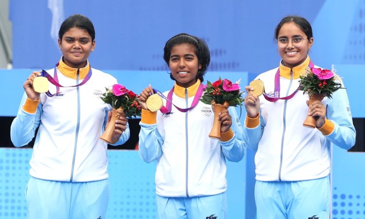 Archery World Cup: Indian women’s compound archery defeats Turkey to secure gold