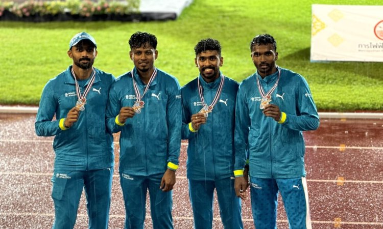 Asian Relay C'ships: Indian men’s, women’s 4x400m teams settle for silver medals