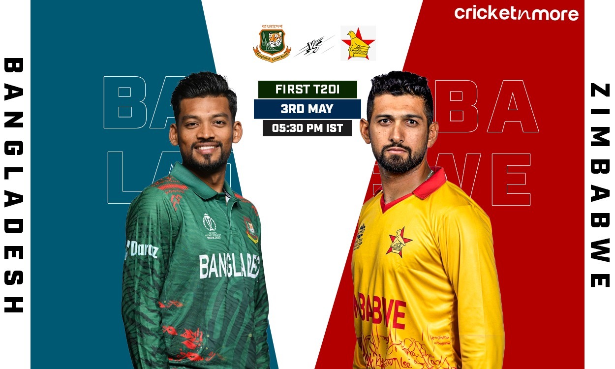 BAN vs ZIM Dream11 Prediction 1st T20 Match, Zimbabwe tour of