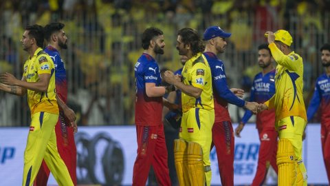 Chennai: IPL 2024 match between Chennai Super Kings and Royal Challengers Bengaluru