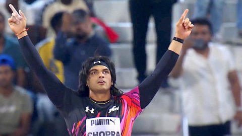 Diamond League: Neeraj Chopra finishes second in Doha, misses top spot by 0.2m