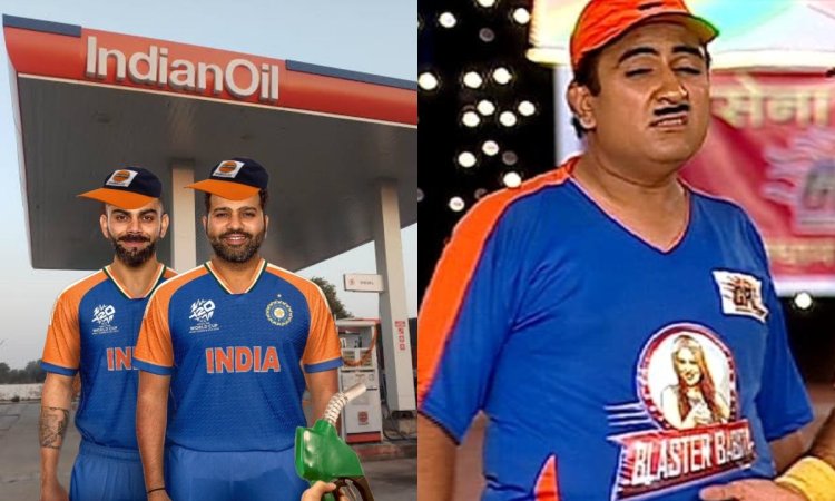 टीम इंडिया की वर्ल्ड कप जर्सी देखकर भड़के फैंस, जमकर उड़ाया मज़ाक