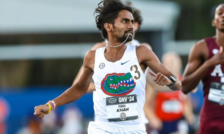 Farmer's son Parvej Khan, who shines in a US collegiate race, aims to represent India in Olympics