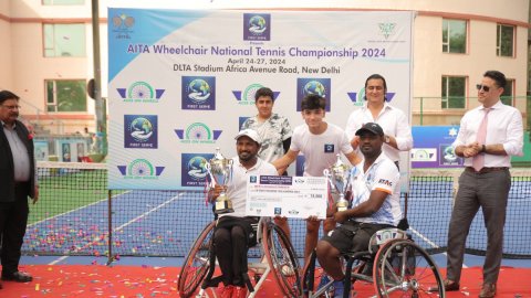 First Serve, AITA Partner to empower athletes through Wheelchair Tennis Championship