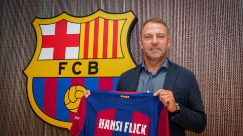 Flick wants to repeat successful Bayern times at Barcelona