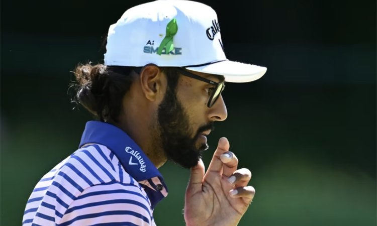 Golf: Playing for the departed Murray, Indian-American Akshay Bhatia shoots 69