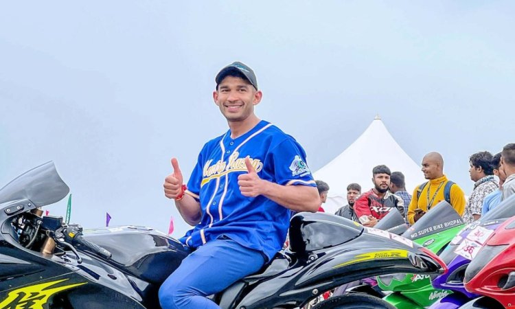 Hemanth Muddappa breaks national record at 10th Vroom Drag meet