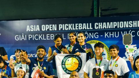 India wins four gold, two bronze in Asian Open Pickleball C'ship in Vietnam