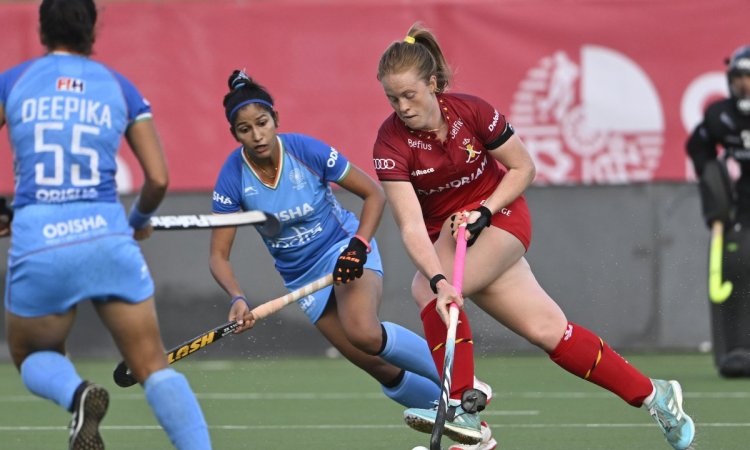 India women’s team falters 0-2 against Belgium in FIH Hockey Pro League