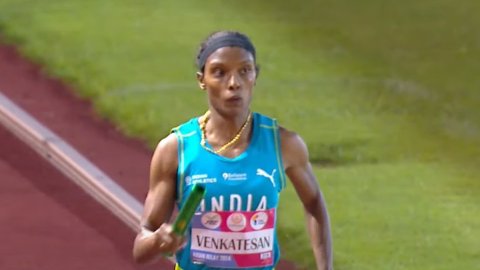 Indian 4x400m Mixed Relay team sets national record in Asian Relay Championships in Bangkok