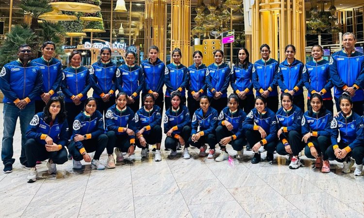 Indian women leave for FIH Hockey Pro League 2023-24 matches in Europe