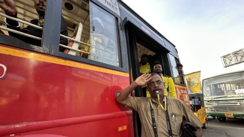 IPL 2024: Chennai Super Kings' whistling gift to MTC bus conductors