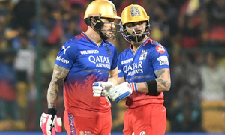 IPL 2024: Du Plessis, Karthik ensure RCB’s playoff hopes are alive with four-wicket win over GT