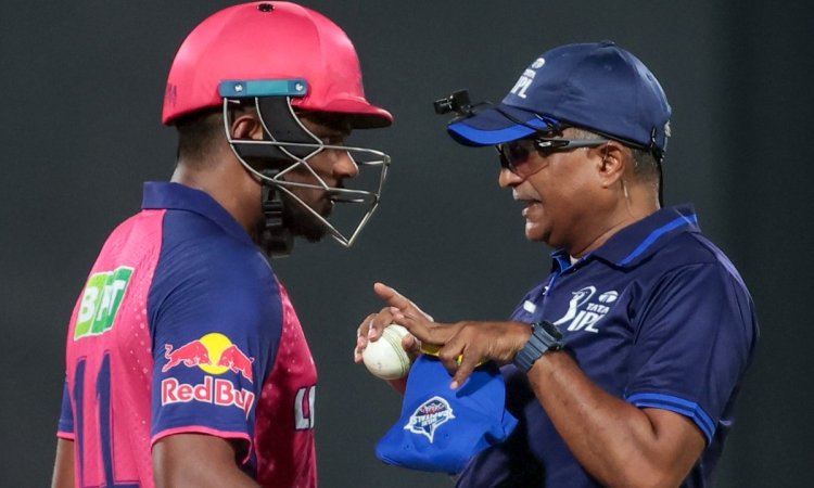 IPL 2024: Samson penalised for arguing with umpires during DC v RR match