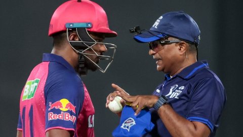 IPL 2024: Samson penalised for arguing with umpires during DC v RR match