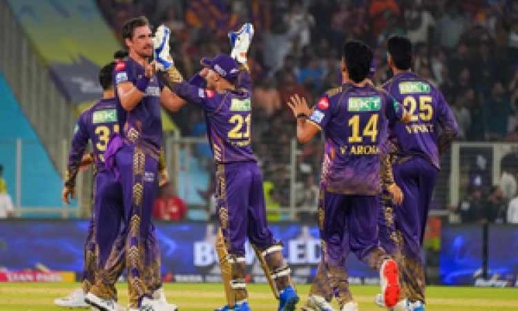 IPL 2024: Starc's three-wicket haul restricts Hyderabad to 159 against KKR in Qualifier 1