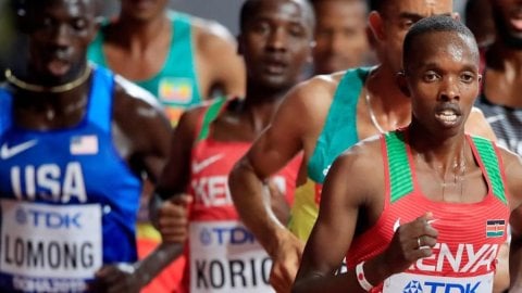 Kenyan runner Kwemoi banned for six years for blood doping