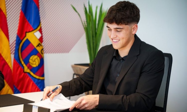 La Liga 2023-24: Teenage defender Pau Cubarsi signs new contract with FC Barcelona