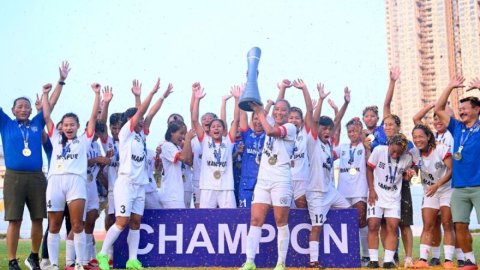 Manipur beat Haryana 2-0 to win record-extending 22nd NFC Rajmata Jijabai Trophy