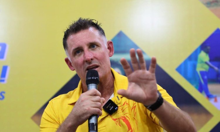 Michael Hussey launches Super Kings academy at Karaikudi