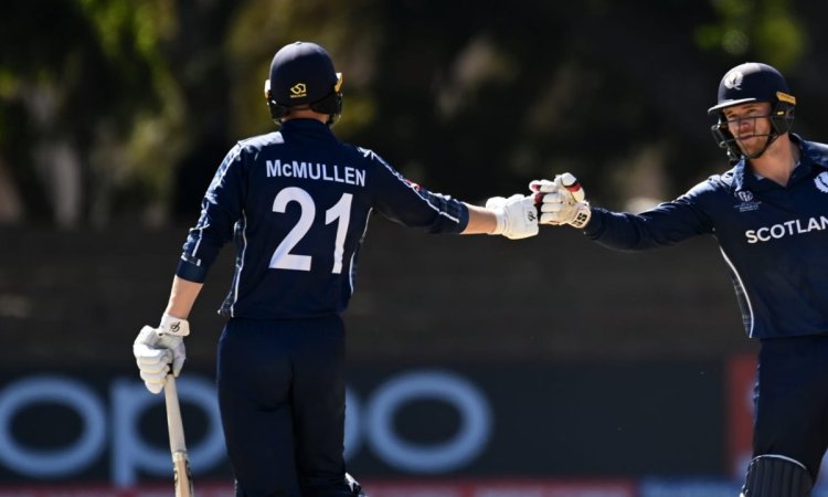 Michael Jones and Brad Wheal named in Scotland squad for Men’s T20 World Cup