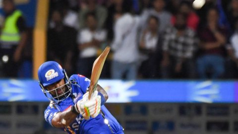 Mumbai: IPL Match between Sunrisers Hyderabad  and Mumbai Indians