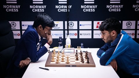 Norway Chess kicks off with thrilling classical draws; Armageddon decides all round 1 games