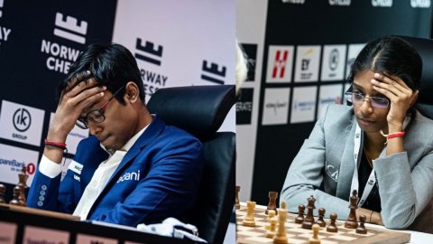 Norway Chess: Praggnanandhaa loses lead in Rd-4; Vaishali wins