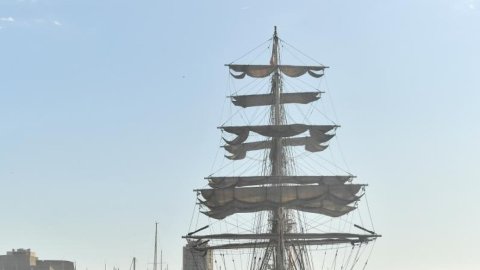 Olympic flame lands at Marseille Old Port amid fiery atmosphere