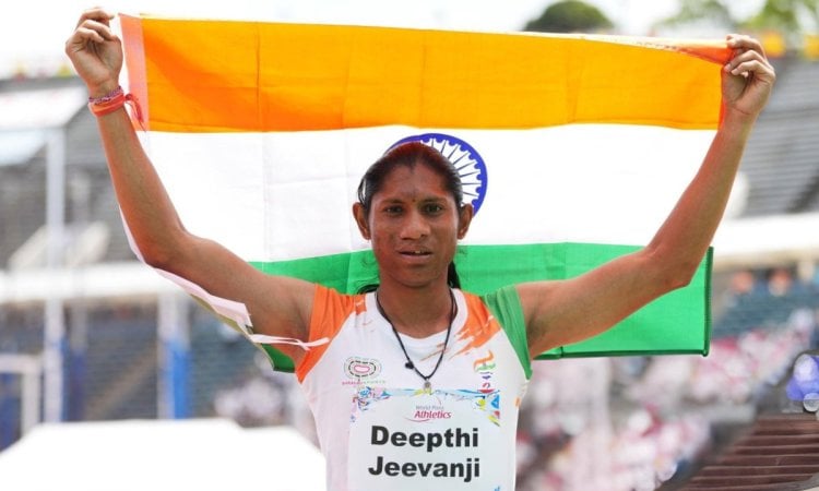 Para Worlds: Deepthi Jeevanji smashes world record to win gold in 400m T20 category