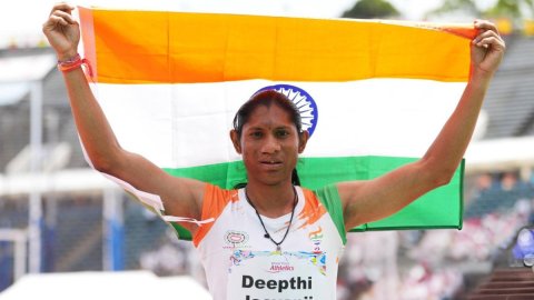 Para Worlds: Deepthi Jeevanji smashes world record to win gold in 400m T20 category