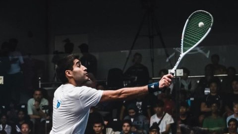 Ramit Tandon makes winning start at World Squash Championship