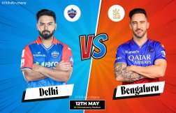 RCB vs DC: Dream11 Prediction, 62nd Match, Dream11 Team, Indian Premier League 2024