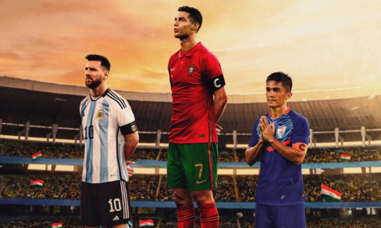 'Retiring as a legend': FIFA pay tribute to Chhetri with Messi, Ronaldo comparison