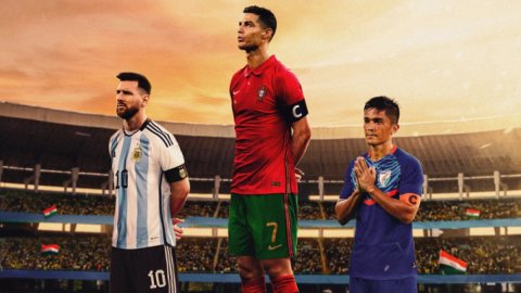 'Retiring as a legend': FIFA pay tribute to Chhetri with Messi, Ronaldo comparison