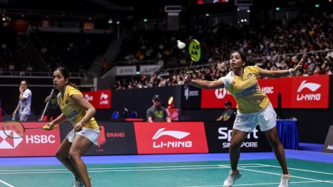 Singapore Open: Treesa/Gayatri enters quarters; Sindhu, Prannoy ousted (Ld)