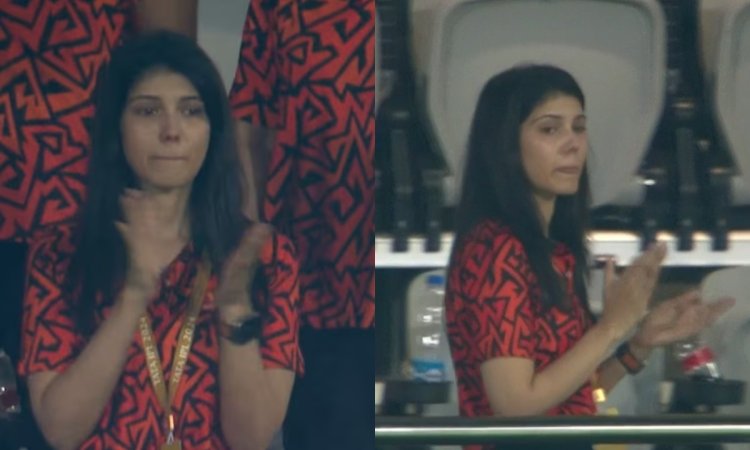 VIDEO: IPL फाइनल में हार नहीं हुई बर्दाश्त, स्टेडियम में ही रोने लगीं काव्या मारन
