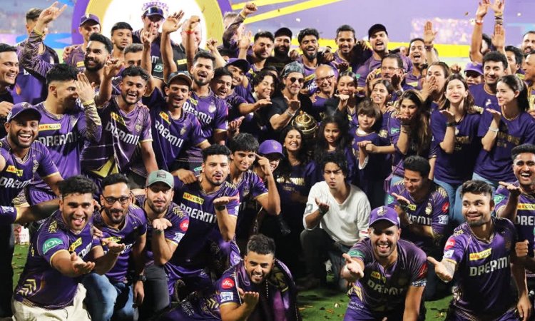 SRK hails his KKR warriors: 'Boys you are all made of Star stuff'