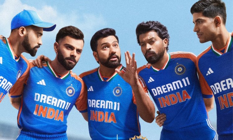 T20 World Cup: BCCI Secretary Jay Shah, skipper Rohit Sharma unveil Indian team's jersey