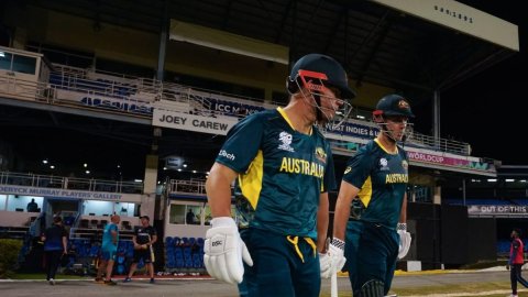 T20 World Cup: Nine-man Australia stun Namibia in warm-up match