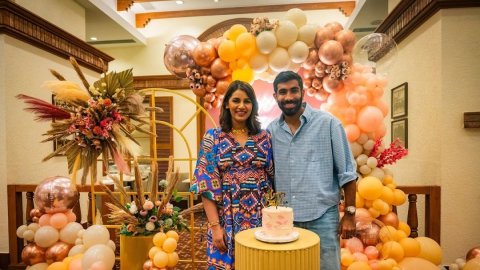 'The one who completes me': Bumrah's love-filled birthday wish for wife Sanjana