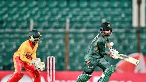 BAN vs ZIM, 3rd T20I: தாவ்ஹித் ஹிரிடோய் அரைசதம்; ஜிம்பாப்வே அணிக்கு 166 ரன்கள் இலக்கு!