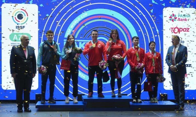 Turkey’s golden start at ISSF World Cup in Baku