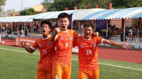 U20 men’s football nationals: Delhi triumph over Kerala on penalties to enter SF