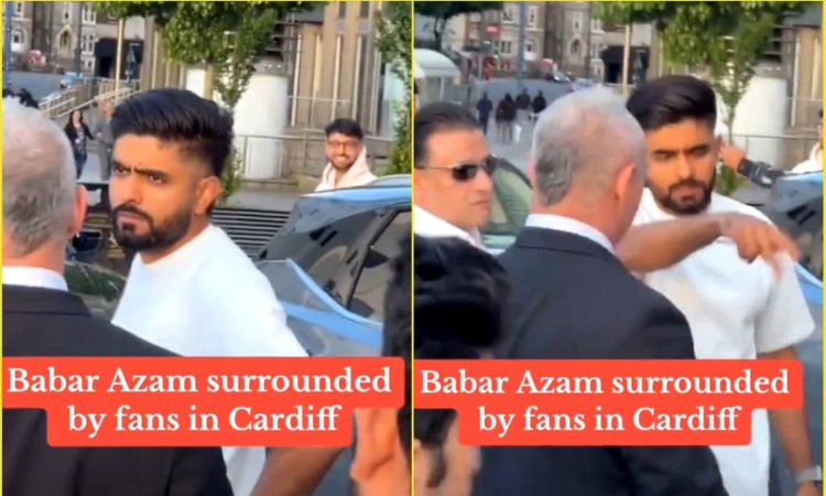 फैंस पर भड़के BABAR AZAM, इंग्लैंड की सड़कों पर गुस्से से हो गए लाल; देखें VIDEO