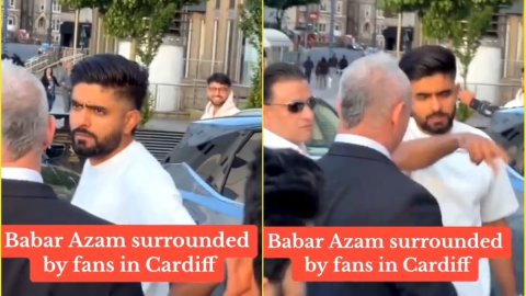 फैंस पर भड़के BABAR AZAM, इंग्लैंड की सड़कों पर गुस्से से हो गए लाल; देखें VIDEO