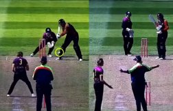 LIVE मैच में लेडी अंपायर ने दिखाई दादागिरी, गलत वाइड देकर भी नहीं बदला फैसला; देखें VIDEO